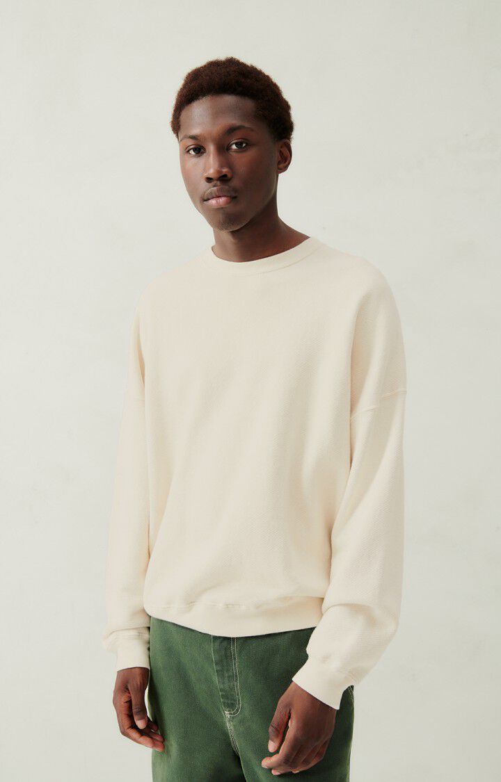 Men's sweatshirt Xybay, ECRU, hi-res-model