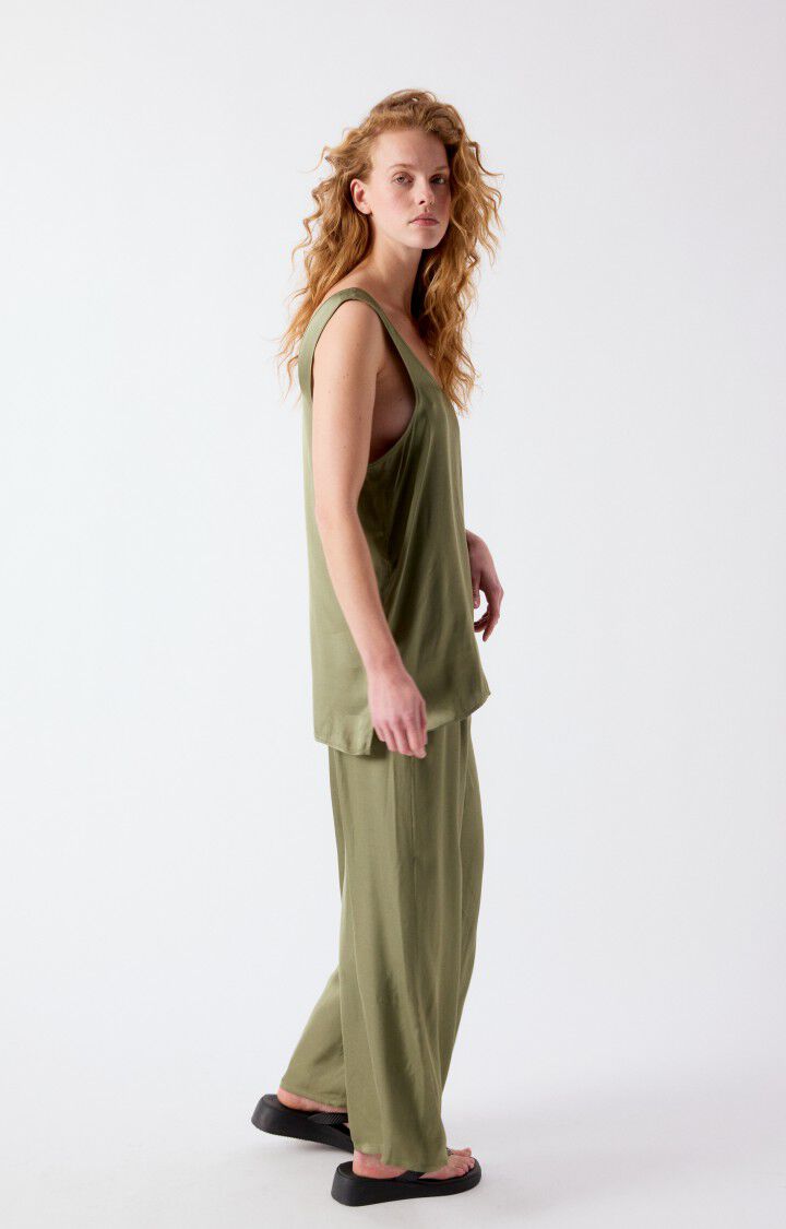 Top femme Bovalow - EUCALYPTUS - Vert - S