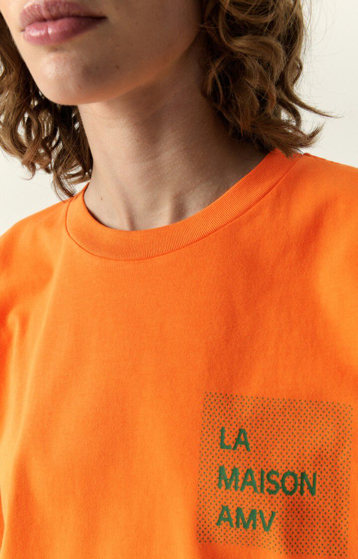 Unisex-T-Shirt Fizvalley - ORANGEADE Orange - H22 | American Vintage