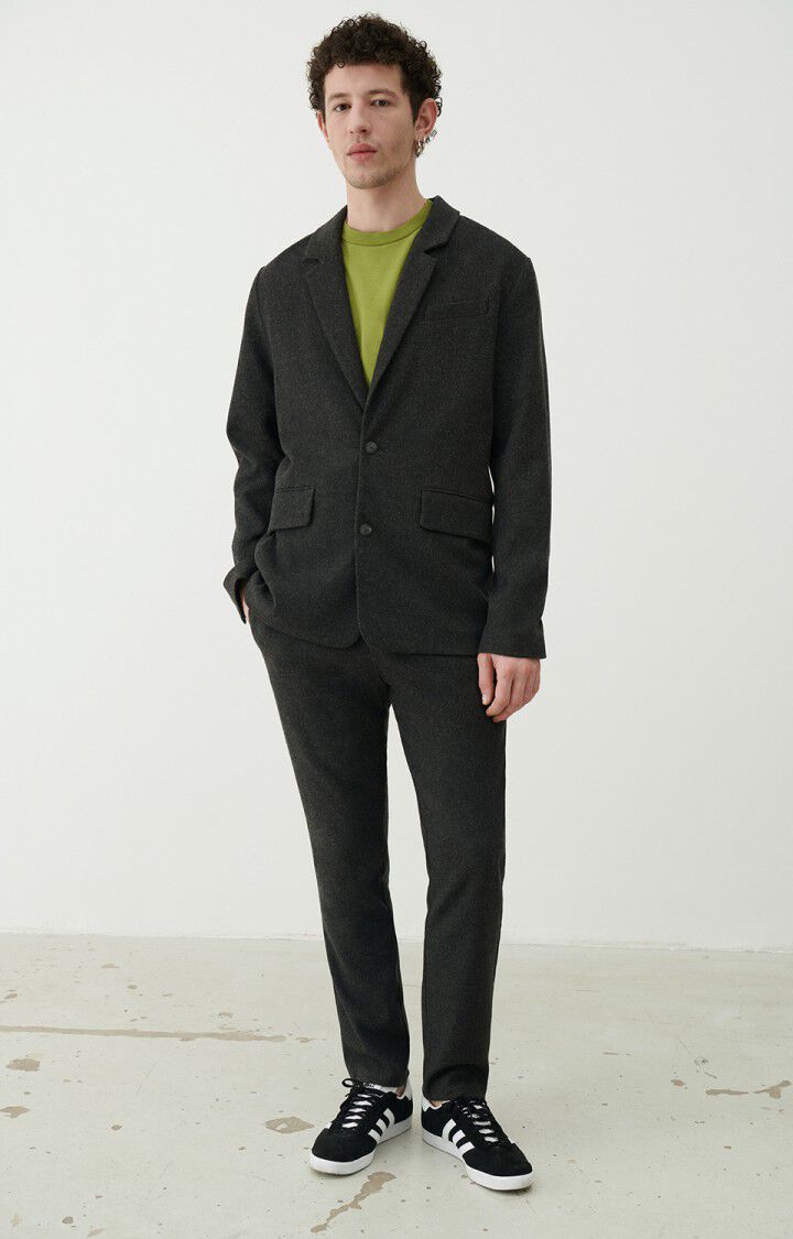 Pantalon homme Weftown, ANTHRACITE CHINE, hi-res-model