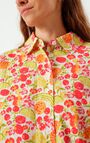 Damenbluse Ylyvow - ANDREA - Wei&szlig; - Rouge - Orange - S