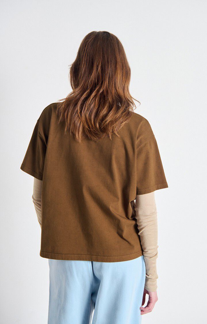 Women's t-shirt Fizvalley, VINTAGE CHESTNUT, hi-res-model