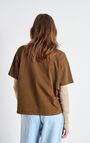 Women's t-shirt Fizvalley, VINTAGE CHESTNUT, hi-res-model
