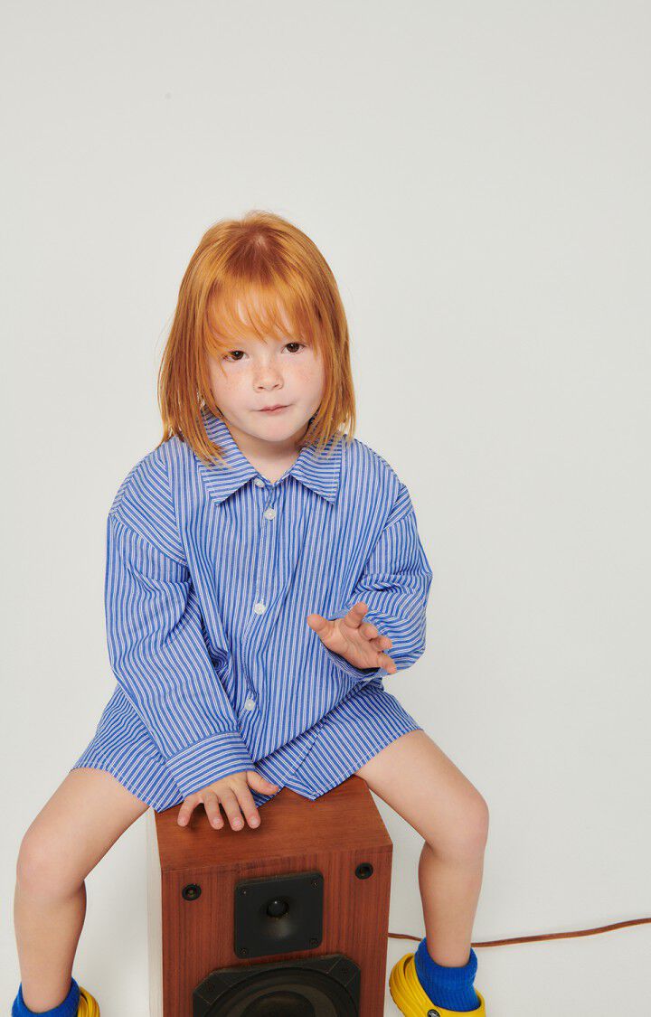 Pantaloncini bambini Zatybay, STRISCE ACQUA, hi-res-model