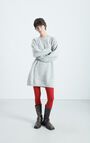 Women's dress Vitow, MELANGE LIGHT GREY, hi-res-model