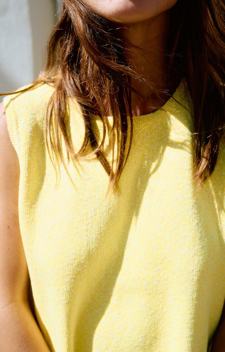 Women's jumper Frymow, FLUO BANANA SPUN, hi-res-model