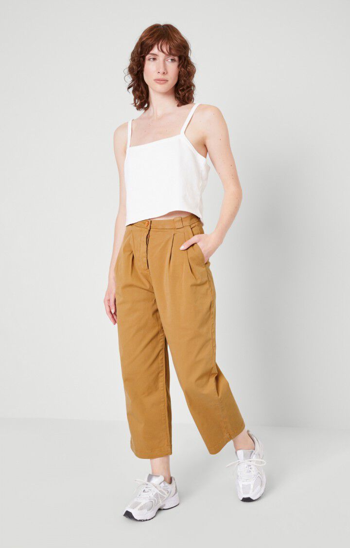 Women's trousers Pitastreet, MOKACCINO, hi-res-model