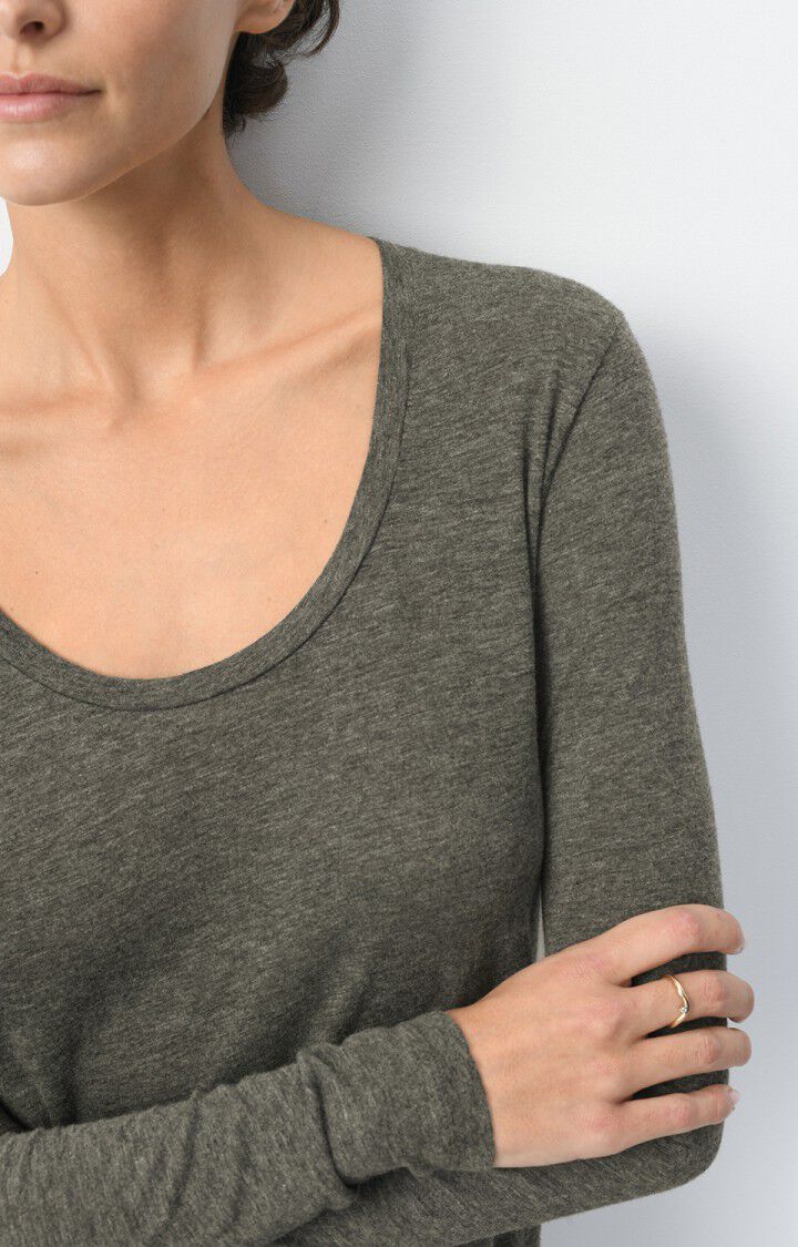 T-shirt femme Jacksonville, ANTHRACITE CHINE, hi-res-model