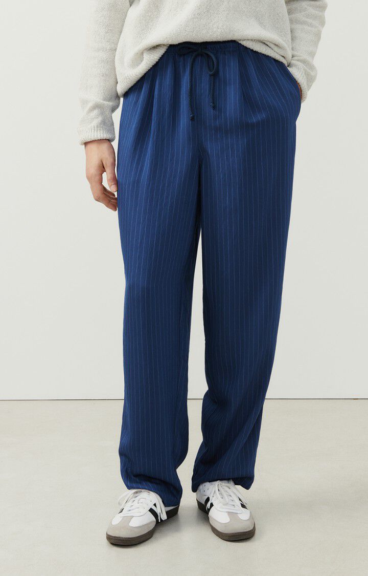 Men's trousers Okyrow, NAVY STRIPES, hi-res-model