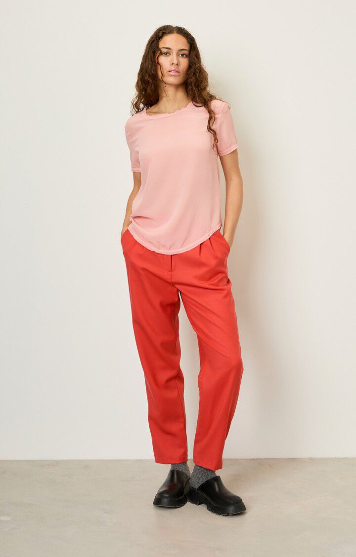 Women's trousers Tabinsville - RED BERRIES - Red - S