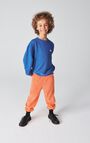 Kinderensweater Doven, OVERGEVERFD KONINGSBLAUW, hi-res-model