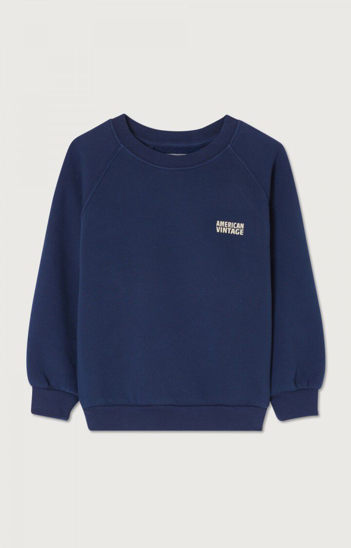 Kid's sweatshirt Izubird, NAVY VINTAGE, hi-res