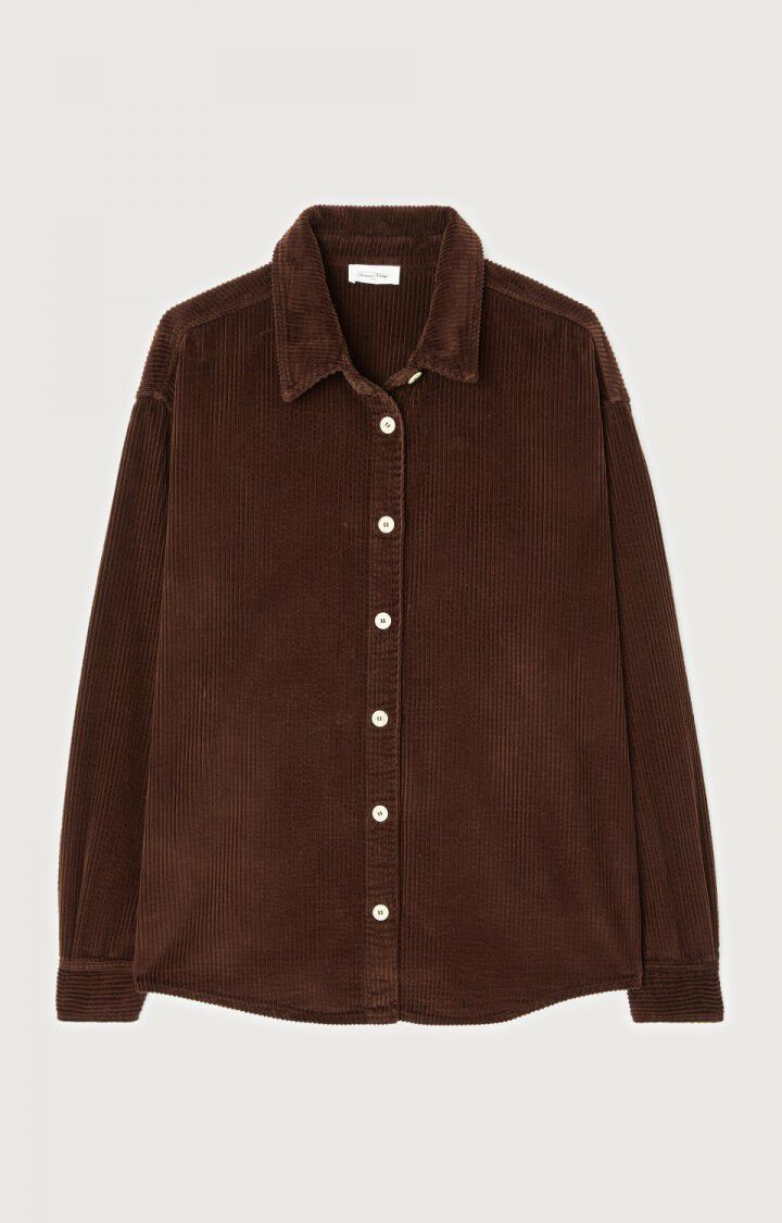 Women's shirt Padow - VINTAGE BROWNIE - Brown