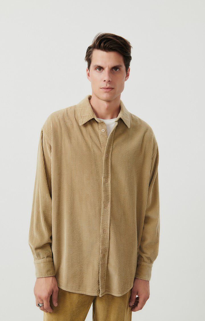 Men's shirt Padow, VINTAGE OAT, hi-res-model