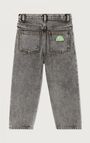 Kid's straight jeans Yopday, GREY SALT AND PEPPER, hi-res