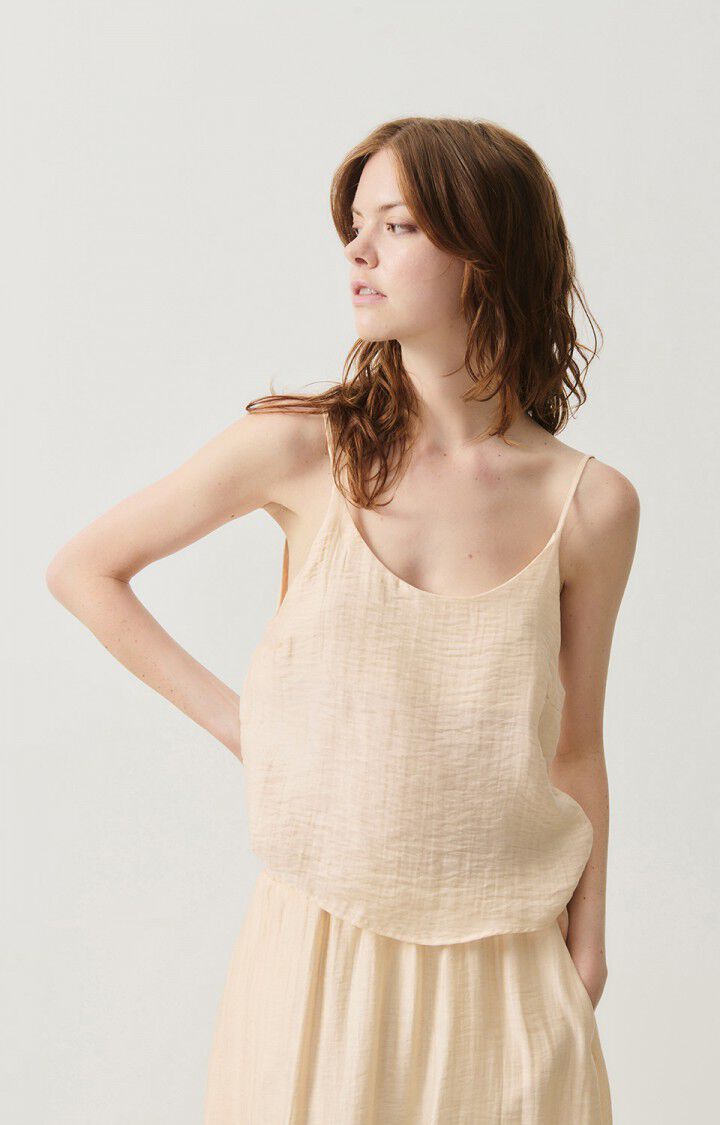Women's top Detown - CHEESECAKE - Beige