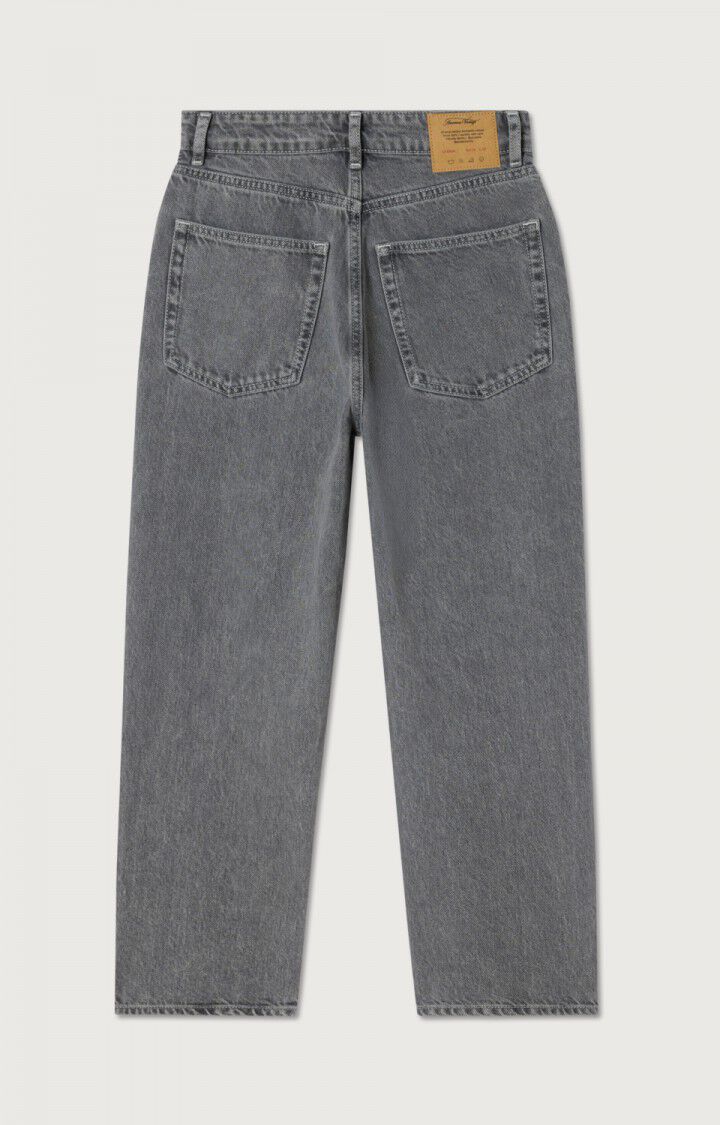 Jean droit cropped femme Yopday, GRIS VINTAGE, hi-res