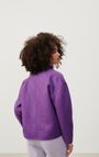 Women's coat Dadoulove, EGGPLANT MELANGE, hi-res-model