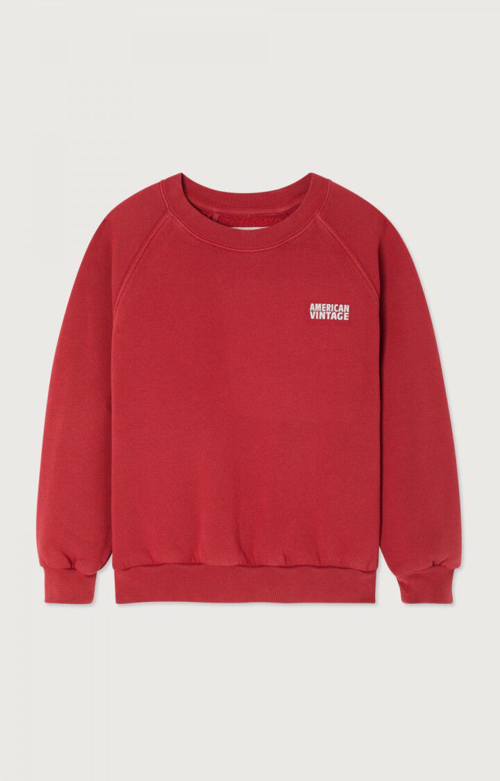 Kindersweatshirt Izubird - KIRSCHE VINTAGE - Rot