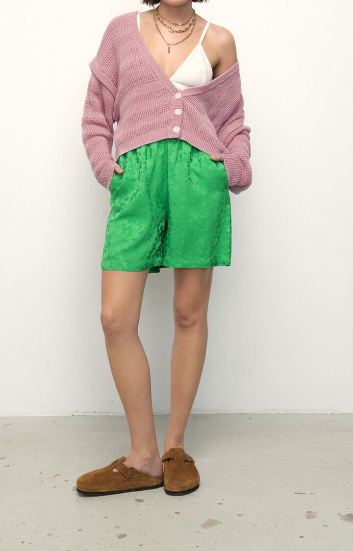 Women's cardigan Fafpark, POWDERY PINK, hi-res-model