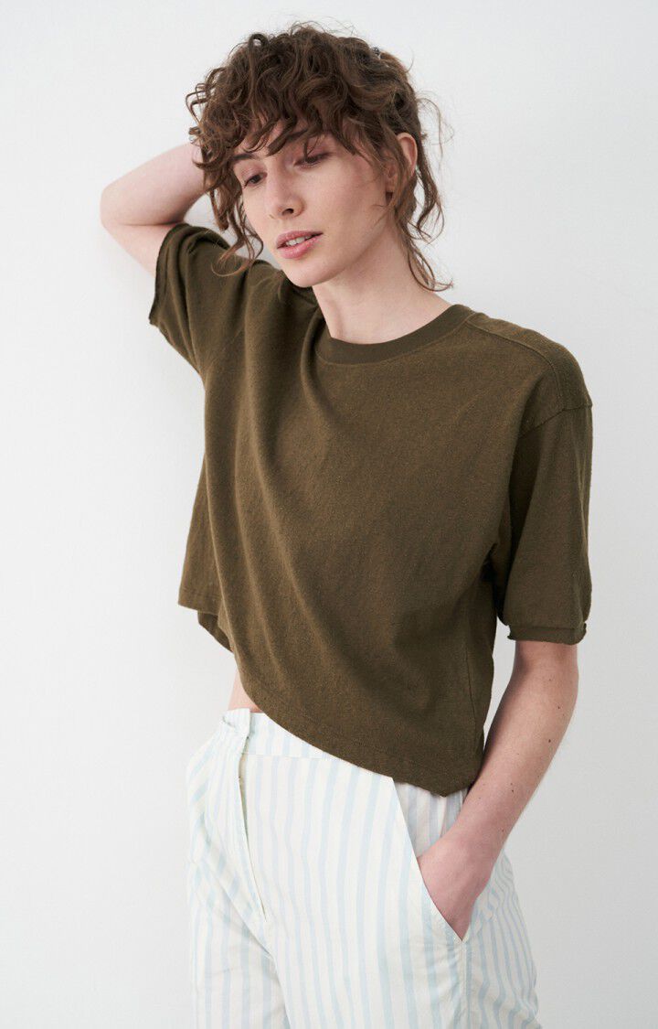 Women's t-shirt Erikson, BROWN, hi-res-model
