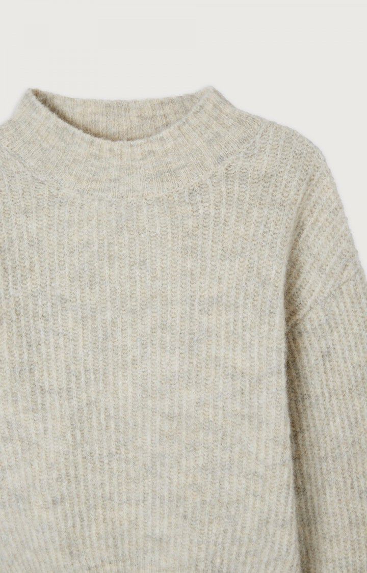 Women's jumper East - MELANGE POWDER SNOW - Beige - S