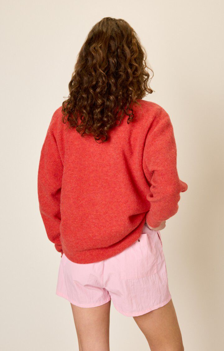 Women's jumper Razpark - LOVE MULTIMELANGE - Red - TU