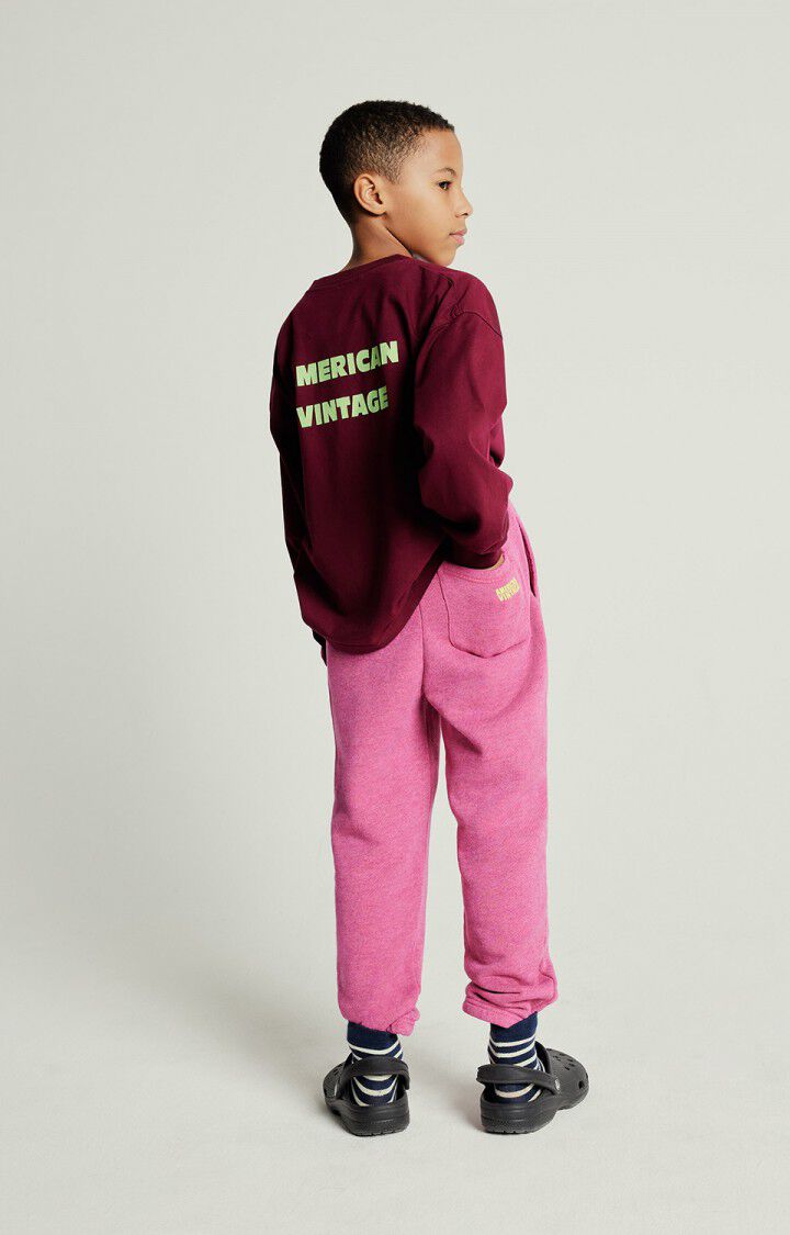 Kid's t-shirt Fizvalley, VINTAGE BURGUNDY, hi-res-model