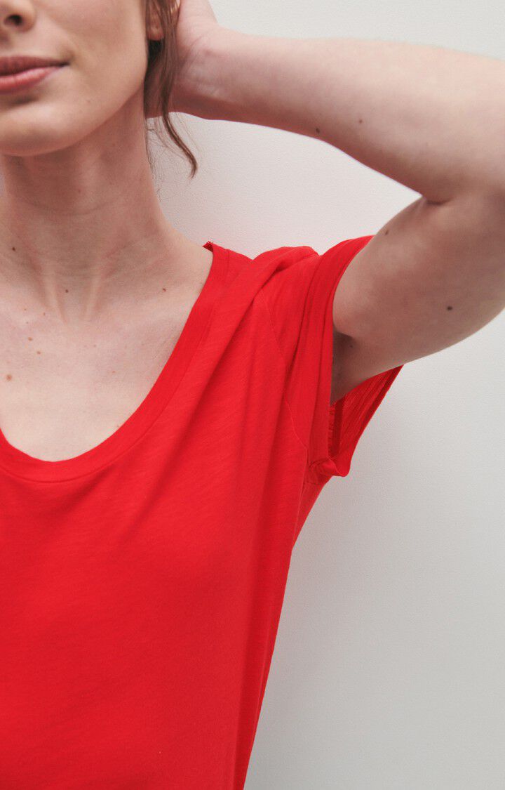 Women's t-shirt Jacksonville - VINTAGE PASSION - Red - XS