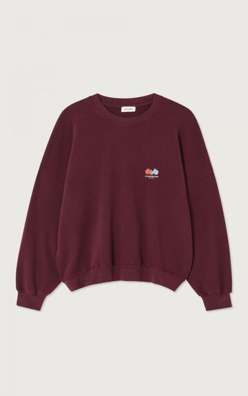 Women's sweatshirt Atubay - WINE LIE