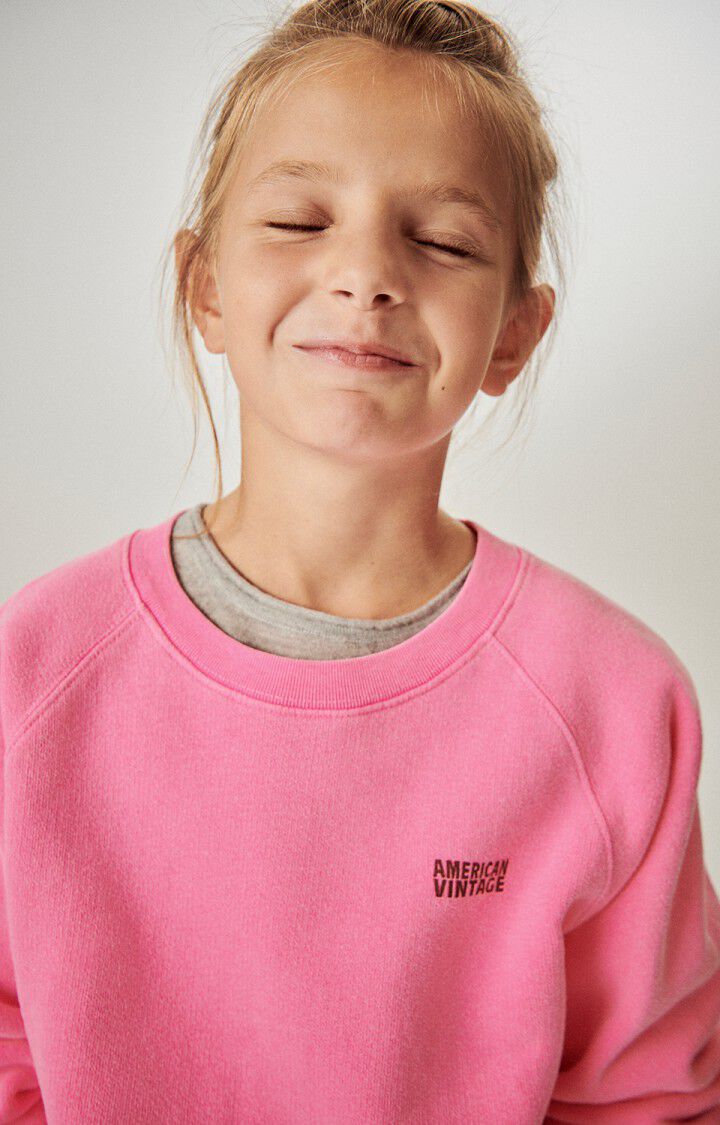 Sweat enfant Izubird, ROSE FLUO, hi-res-model