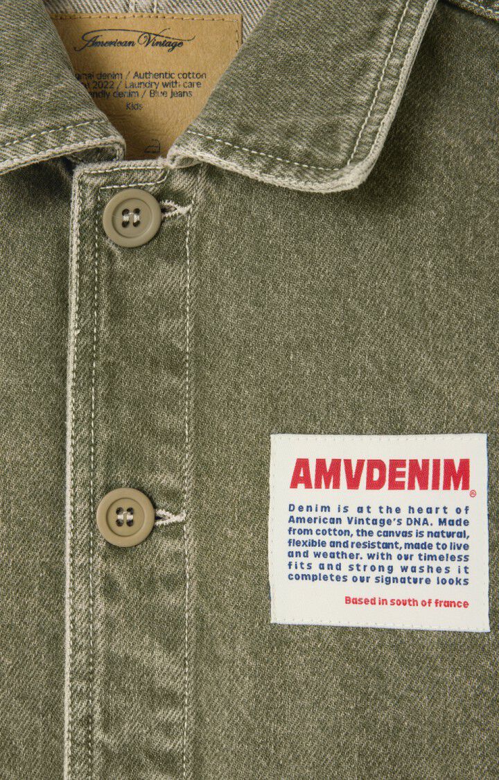 Kids' jacket Uzatown - OLIVE - Green - 3