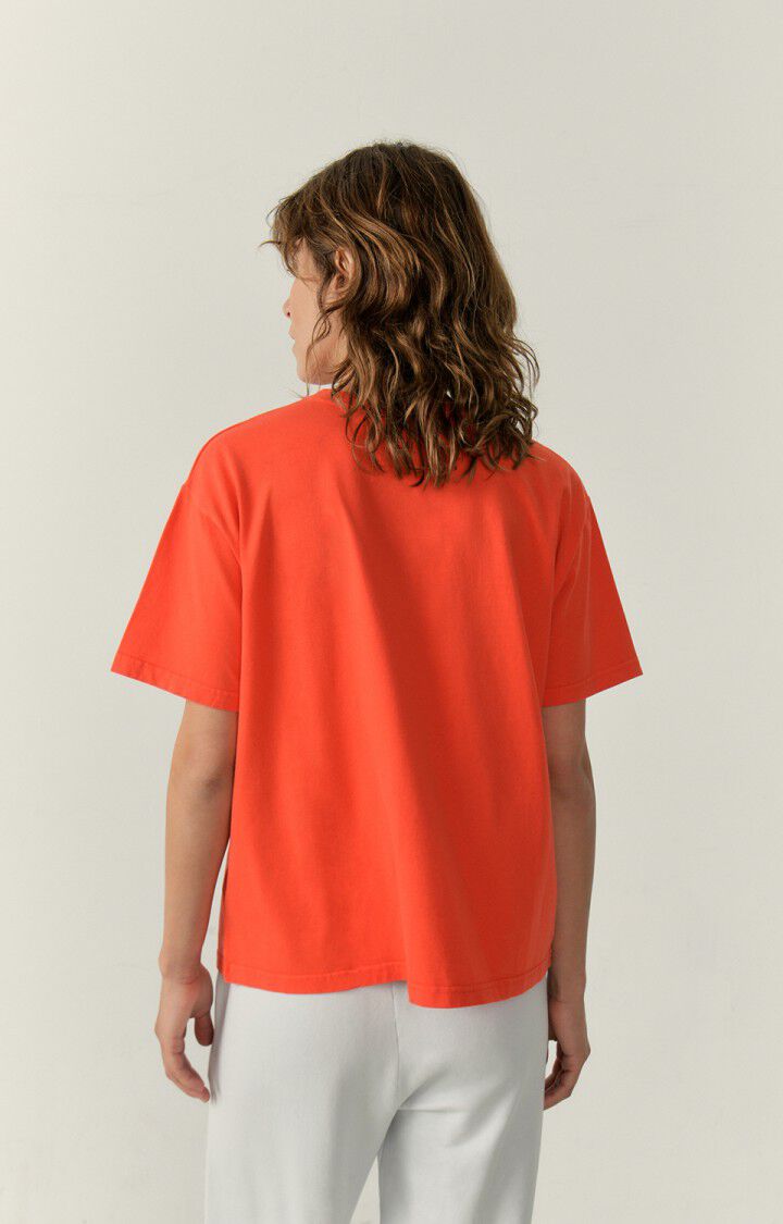 Damen-T-Shirt Fizvalley, SCHARLACHROT VINTAGE, hi-res-model