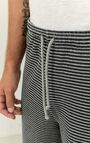 Pantaloni da jogging uomo Tuzbay, CARBONIO RIGATO GRIGIO SCREZIATO, hi-res-model