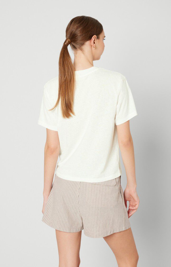 Dames-T-shirt Seyes, PARELMOER, hi-res-model