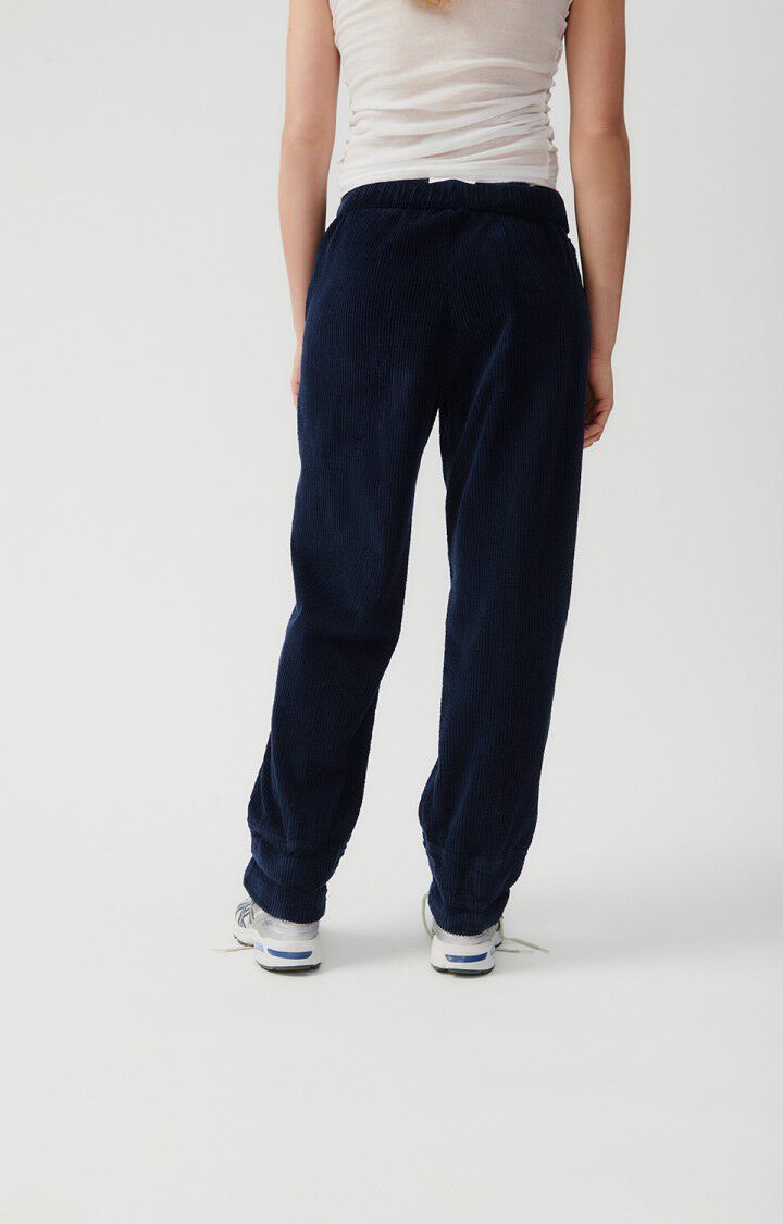 Women's trousers Padow, NAVY, hi-res-model