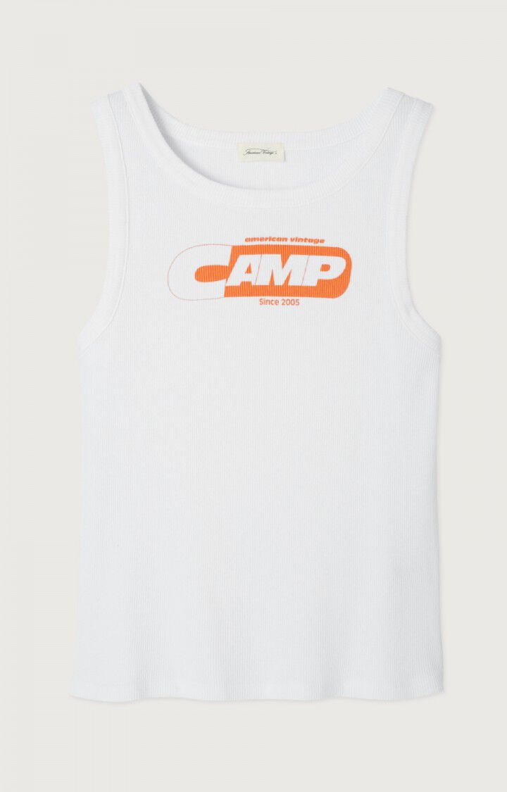 Women's tank top Toledo - WHITE - White