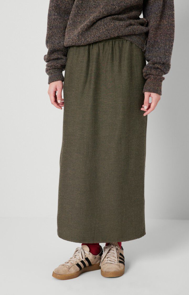 Women's skirt Vimbow, KHAKI MELANGE, hi-res-model