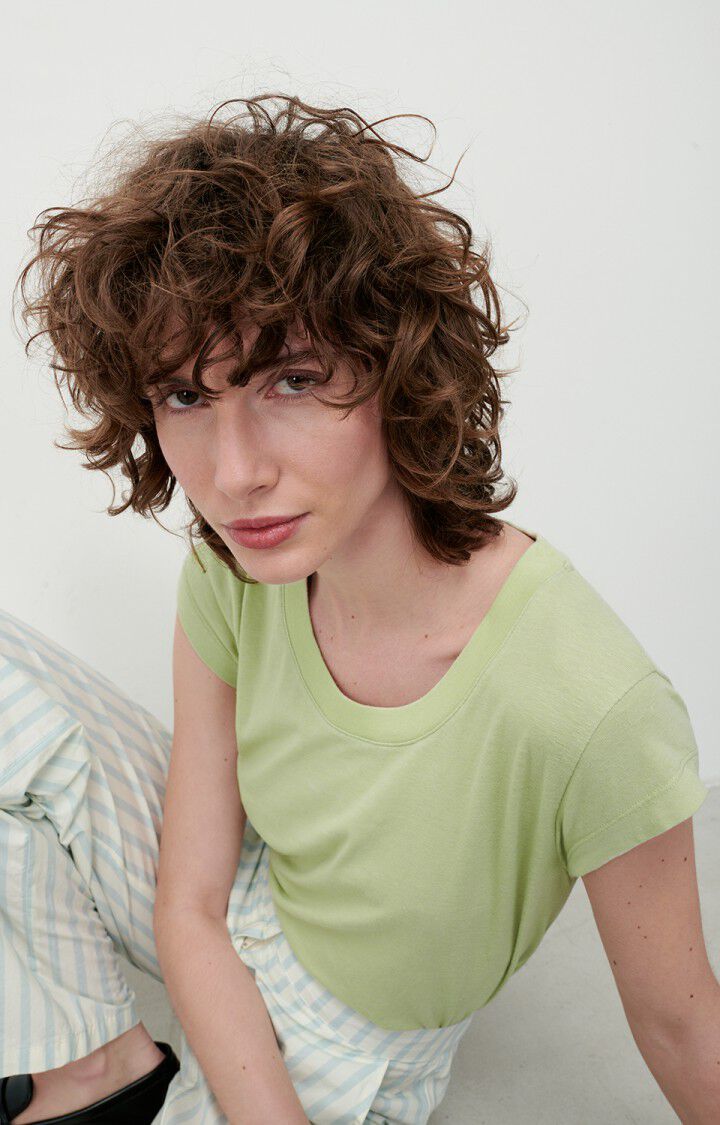 T-shirt femme Seyes, AMANDE VINTAGE, hi-res-model