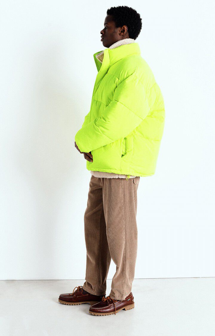 Men's padded jacket Zaxoo - NEON YELLOW 62 Long sleeve Yellow