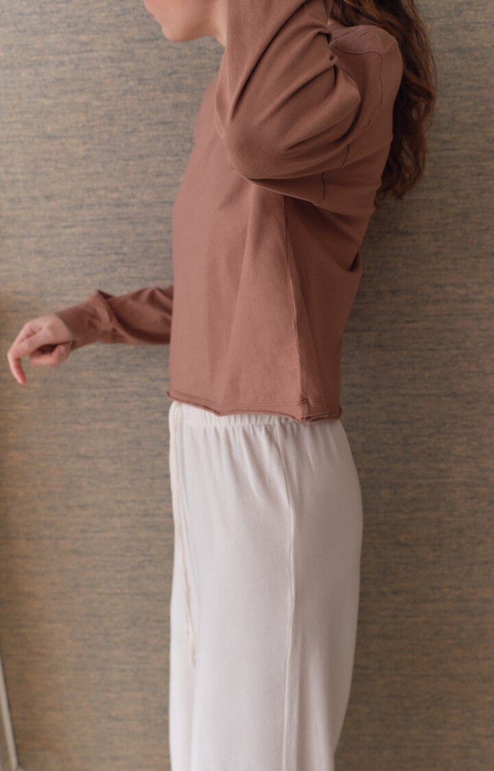 Women's t-shirt Apoly - CHOCOLATE - Brown - S