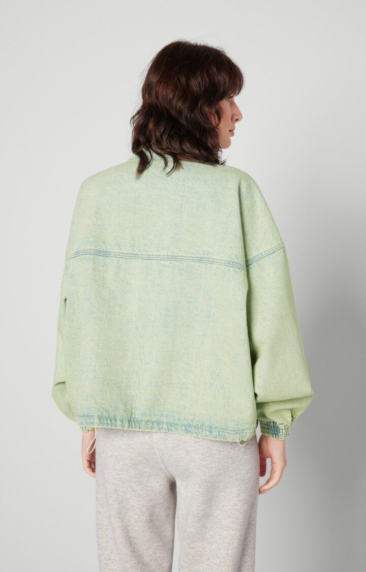 Women's sweatshirt Joybird, OVER DYE GREEN, hi-res-model