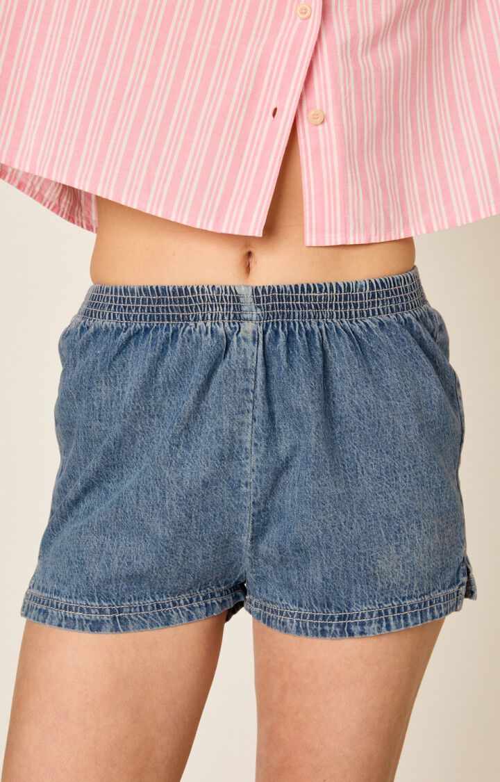 Women's shorts Fybee - STONE BLUE - Blue