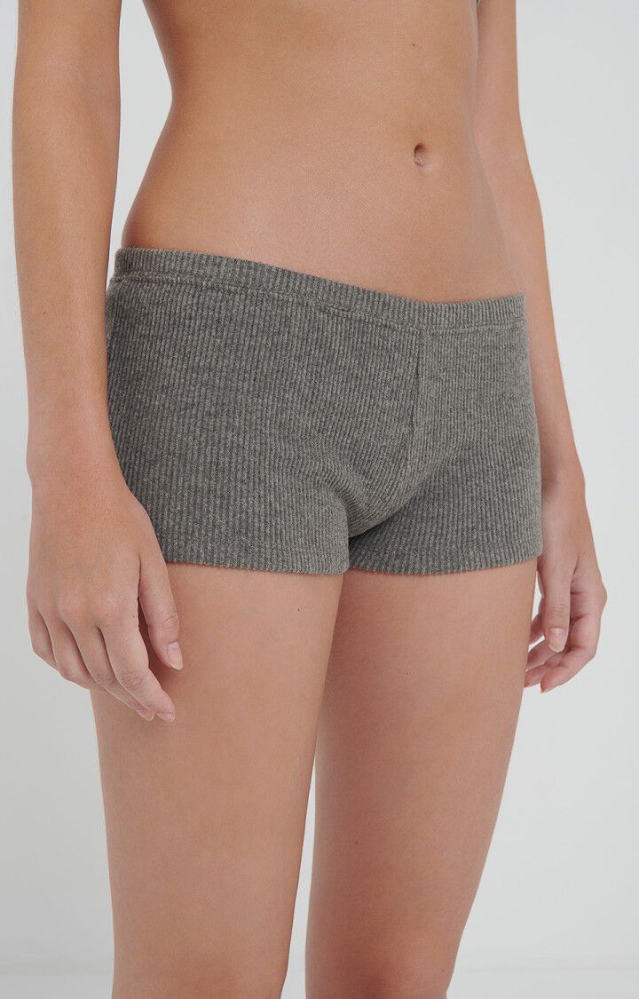 Women's shorts Riricake, MELANGE CHARCOAL, hi-res-model