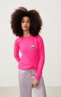 Women's jumper Vitow, NEON PINK MELANGE, hi-res-model
