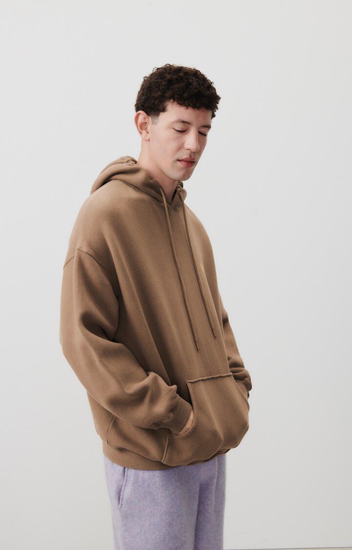 Men's hoodie Izubird - VINTAGE CHOCOLATE - Brown - S