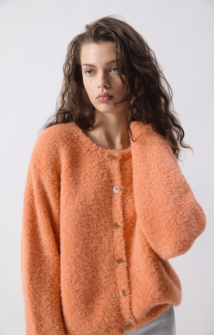 Women's cardigan Zolly, NUDE MELANGE, hi-res-model