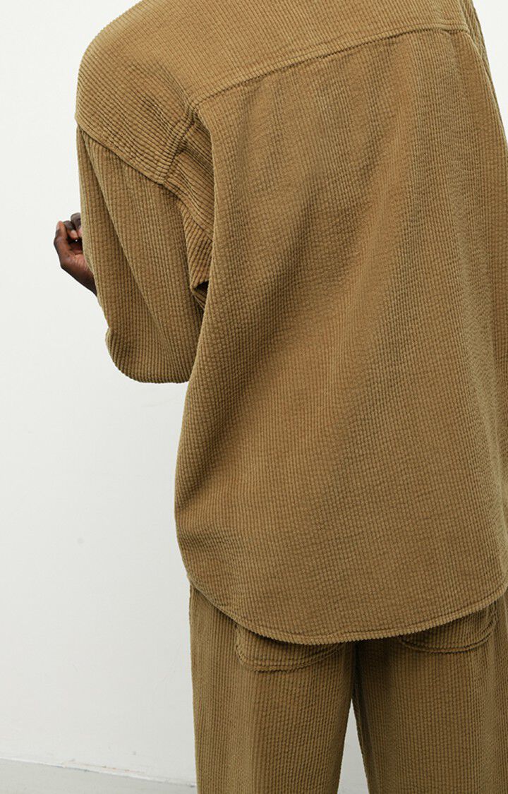 Men's shirt Padow, PEANUT, hi-res-model
