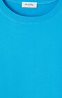 Women's t-shirt Fizvalley, VINTAGE AZUR BLUE, hi-res