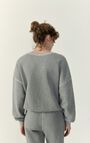 Women's sweatshirt Gupcity, HEATHER GREY, hi-res-model
